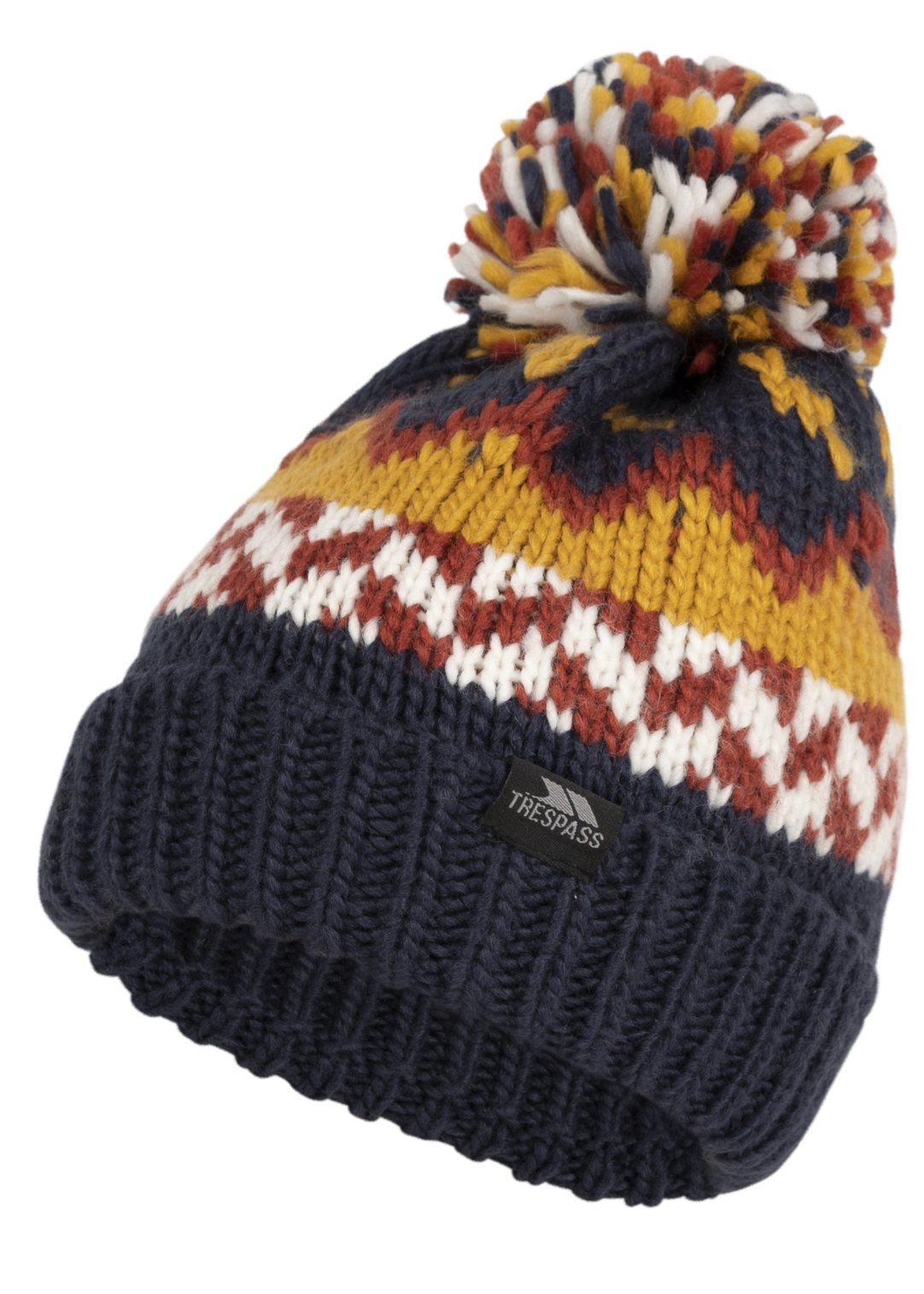 Tresspass TWIGLET - KIDS HAT - NAVY / HONEYBEE