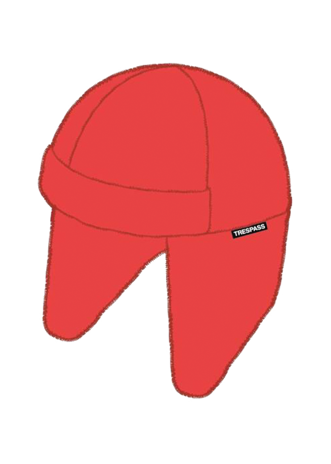 Tresspass TWIXIE - UNISEX KIDS HAT - SOFT ORANGE