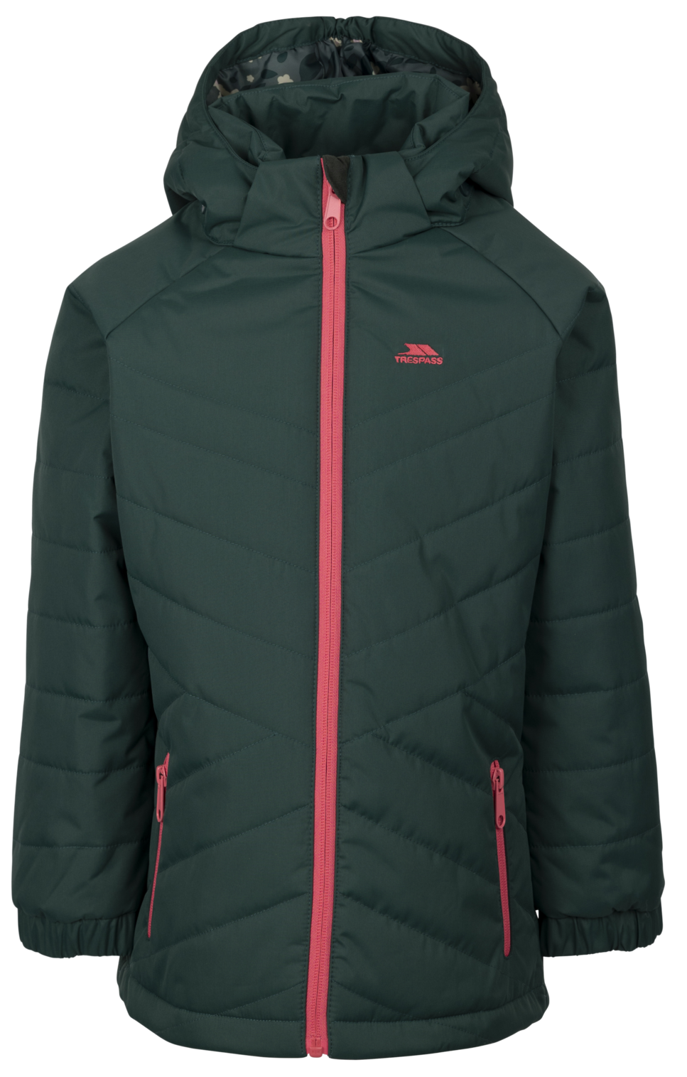 Tresspass ANDEE - UNISEX KIDS CASUAL JACKET - PINE