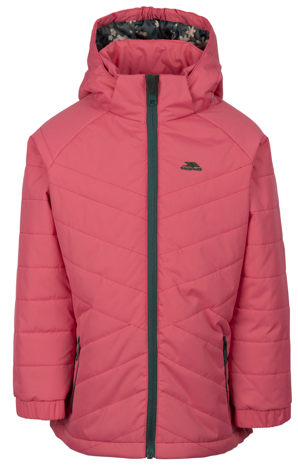 Tresspass ANDEE - UNISEX KIDS CASUAL JACKET - STRAWBERRY