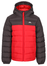 Tresspass OSKAR B - KIDS PADDED JKT - RED