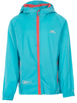 Tresspass QIKPAC JACKET - UNISEX KIDS PACKAWAY JKT - AQUATIC