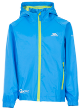 Tresspass QIKPAC JACKET - UNISEX KIDS PACKAWAY JKT - COBALT