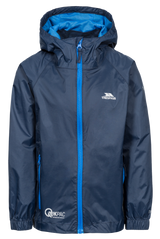 Tresspass QIKPAC JACKET - UNISEX KIDS PACKAWAY JKT - NAVY