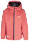 Tresspass QIKPAC JACKET - UNISEX KIDS PACKAWAY JKT - PEACH BLUSH
