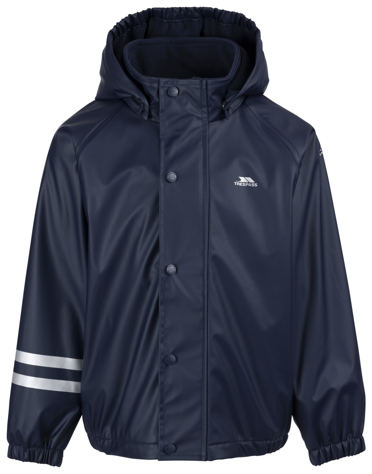 Tresspass DAIRE - UNISEX KIDS RAINWEAR JACKET TP50 - NAVY