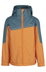 Tresspass SUBMERGED - UNISEX KIDS RAINWEAR JACKET - TP50 - PUMPKIN SPRUCE