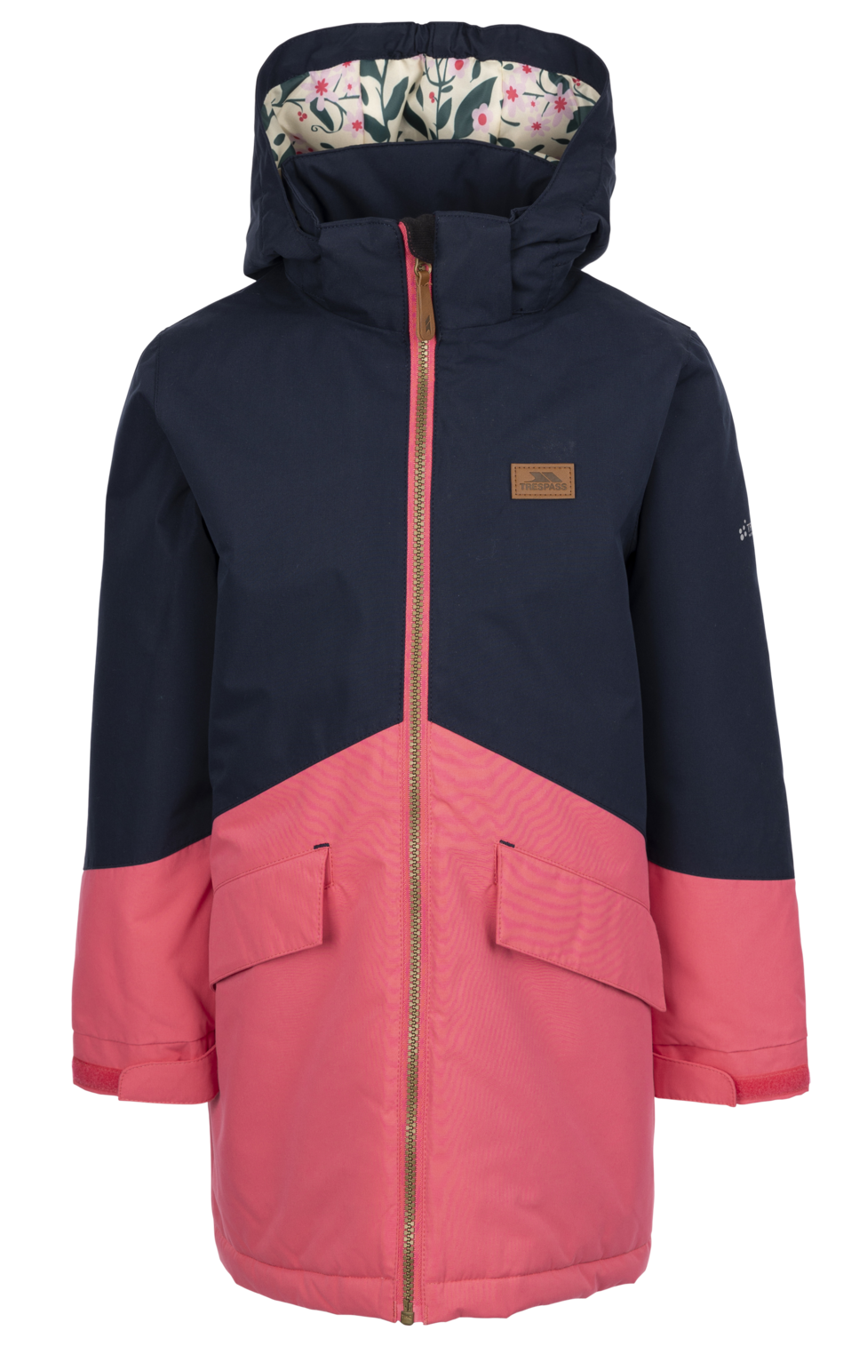 Tresspass OLETA - UNISEX KIDS RAINWEAR JACKET - STRAWBERRY