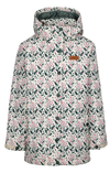 Tresspass RAINSTONE - UNISEX KIDS RAINWEAR JACKET - CREAM