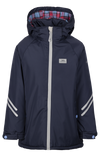 Tresspass VALLEYFIELD - UNISEX KIDS RAINWEAR JACKET - NAVY