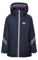 Tresspass VALLEYFIELD - UNISEX KIDS RAINWEAR JACKET - NAVY