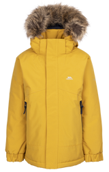 Tresspass WYALD - UNISEX KIDS RAINWEAR JACKET - HONEYBEE