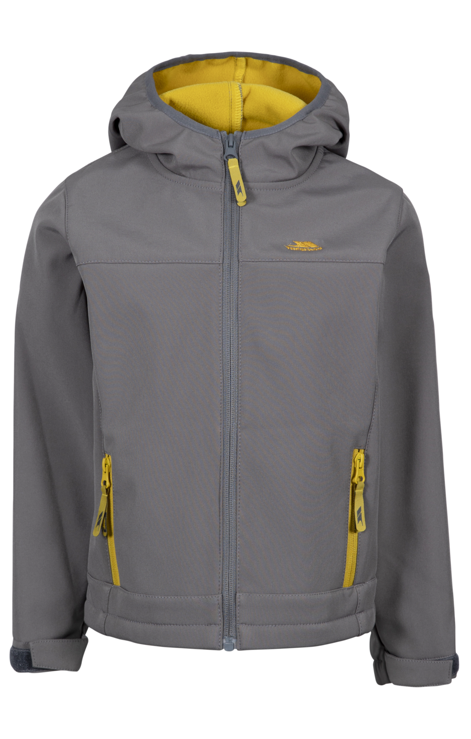 Tresspass FASTER - UNISEX SOFTSHELL JACKET - STORM GREY/SULPHUR