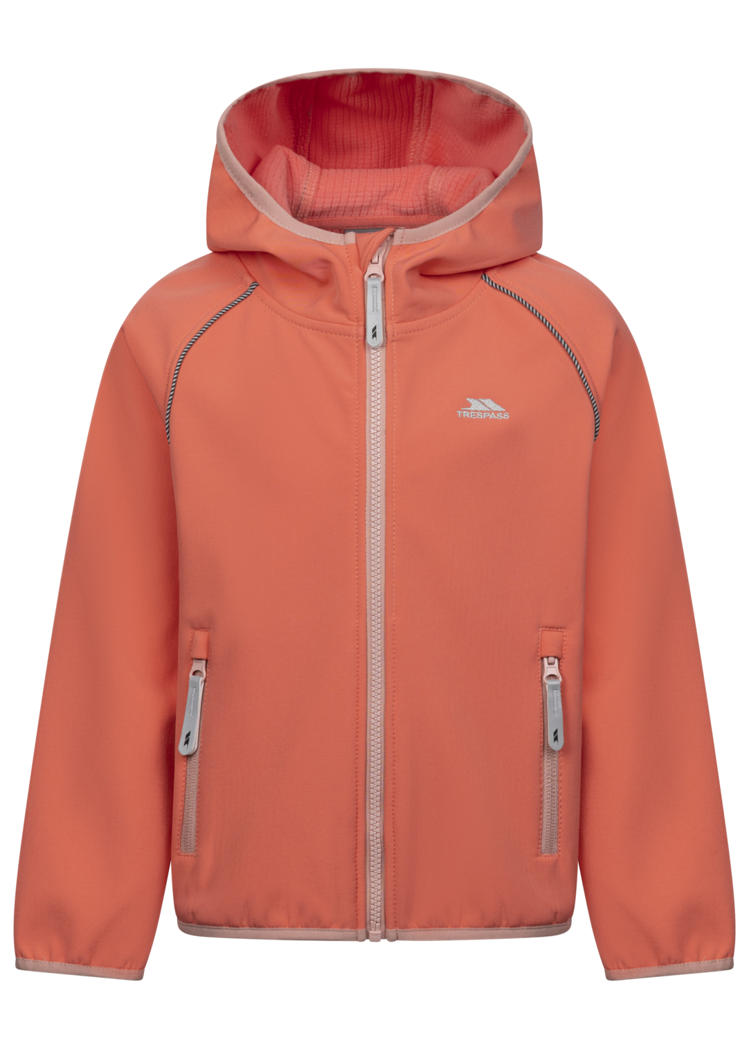 Tresspass BELMOON - UNISEX SOFTSHELL - SOFT ORANGE