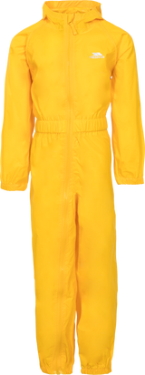 Tresspass BUTTON - CHILDS UNISEX RAIN SUIT - SUNSHINE