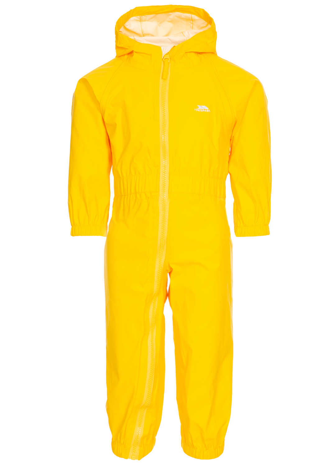 Tresspass BUTTON - BABIES RAIN SUIT - SUNSHINE