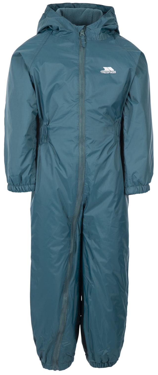 Tresspass DRIPDROP - CHILDS RAIN SUIT - TEAL