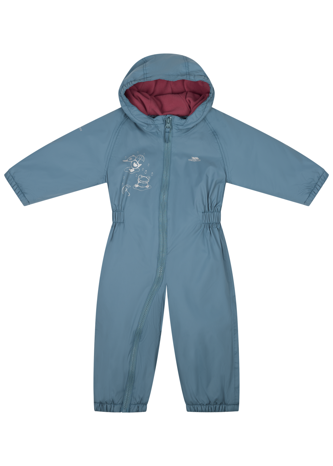 Tresspass DRIPDROP - BABIES RAIN SUIT - GREENSEA
