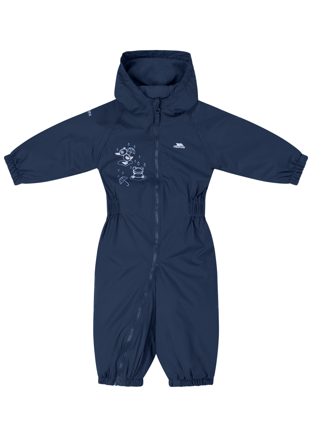 Tresspass DRIPDROP - BABIES RAIN SUIT - NAVY BLUE