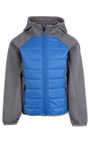 Tresspass ROADIE - KIDS UNISEX HYBRID TOP - BLUE