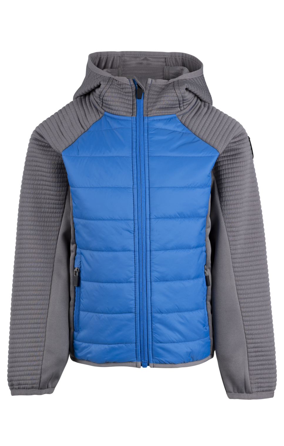 Tresspass ROADIE - KIDS UNISEX HYBRID TOP - BLUE
