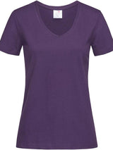 Stedman Classic Ringspun 155 Regular Fit V Neck Tee Ladies ST2700