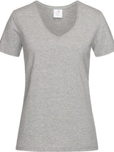 Stedman Classic Ringspun 155 Regular Fit V Neck Tee Ladies ST2700