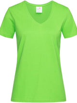 Stedman Classic Ringspun 155 Regular Fit V Neck Tee Ladies ST2700