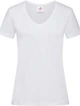 Stedman Classic Ringspun 155 Regular Fit V Neck Tee Ladies ST2700