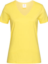 Stedman Classic Ringspun 155 Regular Fit V Neck Tee Ladies ST2700