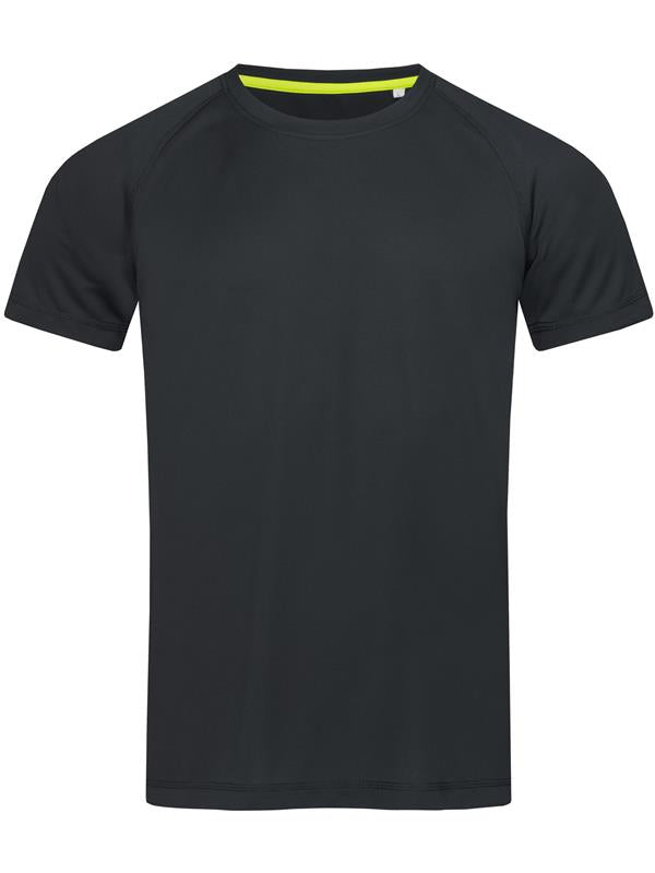 Stedman Mesh Raglan Polyester 140 Regular Fit Tee Adult ST8410