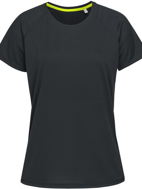 Stedman Mesh Raglan Polyester 140 Regular Fit Tee Ladies ST8500