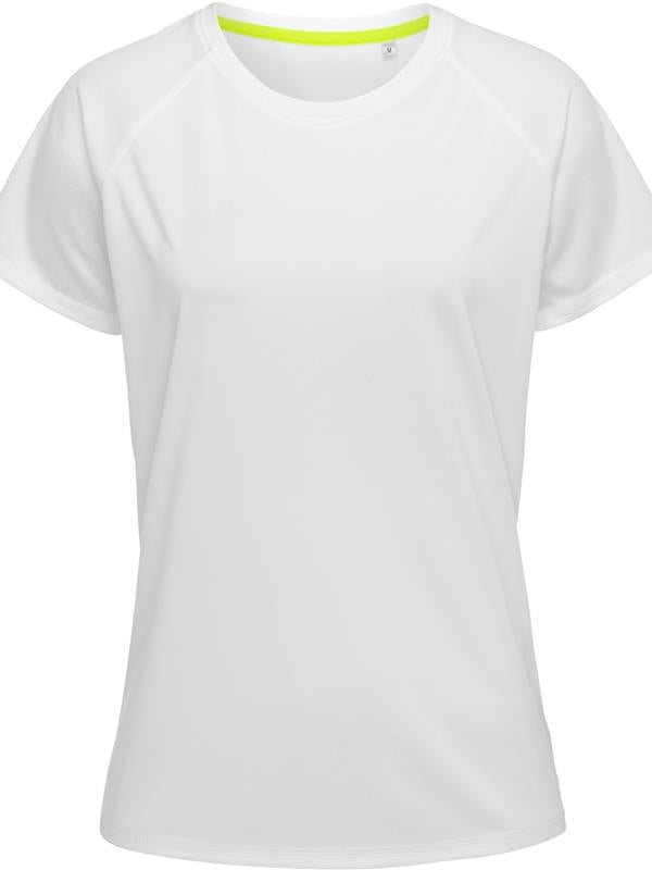 Stedman Mesh Raglan Polyester 140 Regular Fit Tee Ladies ST8500