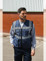 Korntex High Vis Executive Multifunction Safety Vest KXEXEC