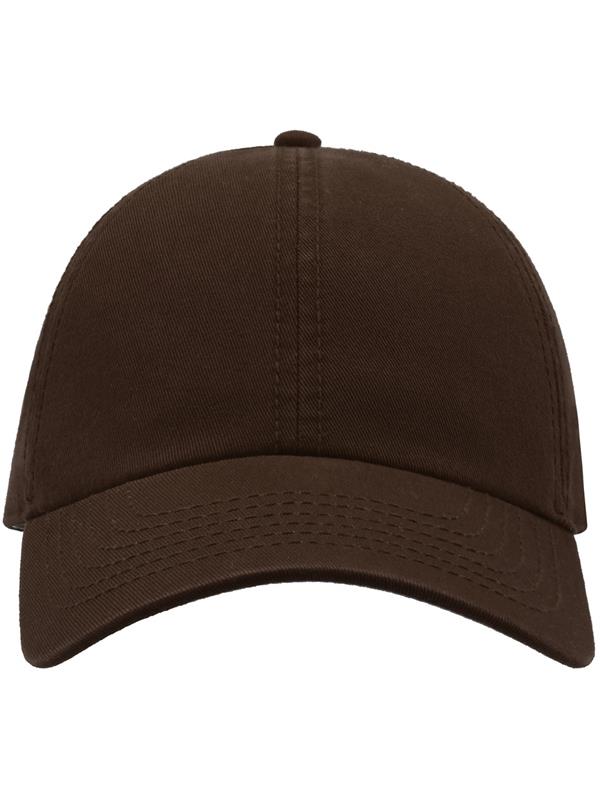 Atlantis Action 6 Panel Chino Baseball Cap ACACTI - Brown