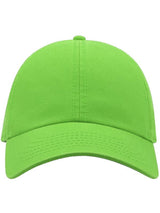 Atlantis Action 6 Panel Chino Baseball Cap ACACTI - Green