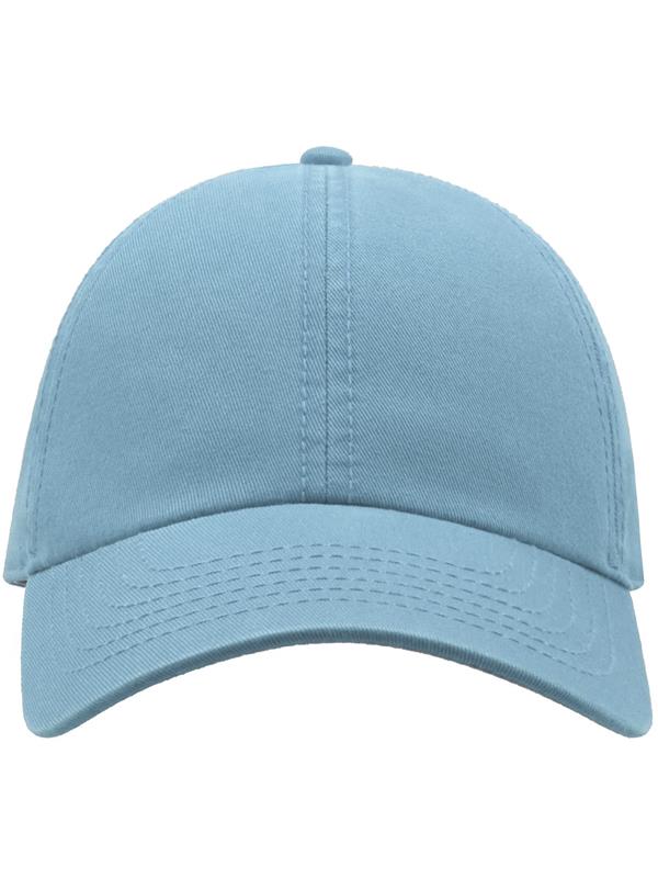 Atlantis Action 6 Panel Chino Baseball Cap ACACTI - Light Blue