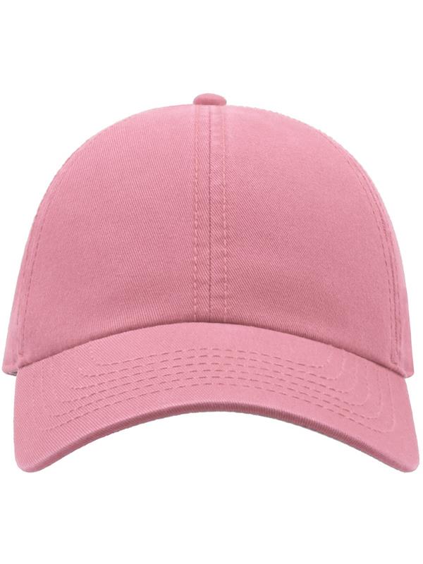 Atlantis Action 6 Panel Chino Baseball Cap ACACTI - Pink
