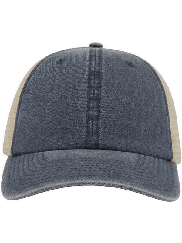 Atlantis Case Pigment Dyed 6 Panel Trucker Cap ACCASE