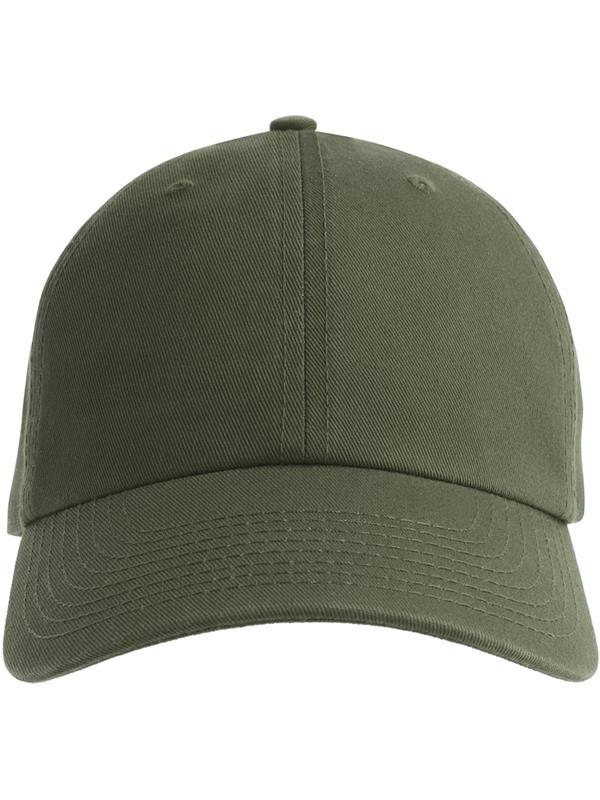 Atlantis Fraser Organic Cotton Unstructured 6 Panel Cap ACFRAC