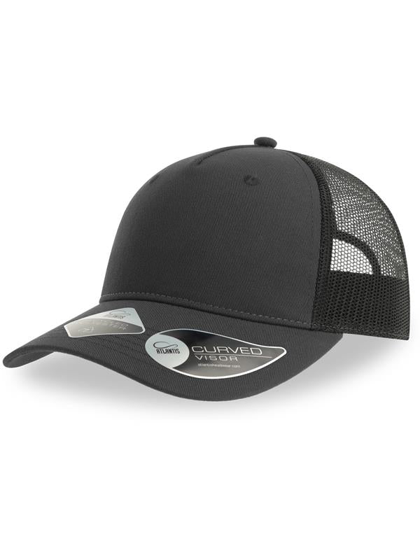 Atlantis Zion Recycled Trucker 5 Panel Cap ACZIOC