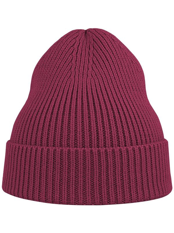 Atlantis Andy Recycled Polyester Acrylic Beanie ACANDB - Burgundy