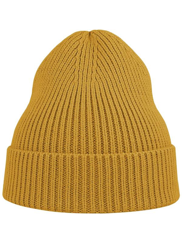 Atlantis Andy Recycled Polyester Acrylic Beanie ACANDB - Mustard