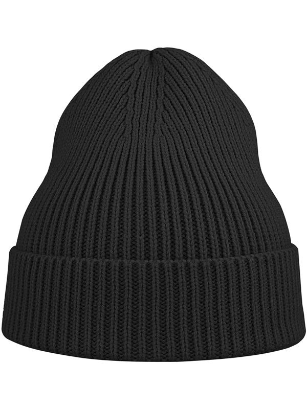 Atlantis Andy Recycled Polyester Acrylic Beanie ACANDB - Black
