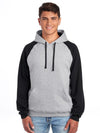 Jerzees Nublend Open End 275 Regular Fit Colour Block Raglan Hood Adult J96CM