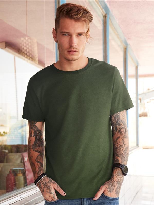 Jerzees Eco Premium Combed 165 Regular Fit Organic Tee Adult J470M