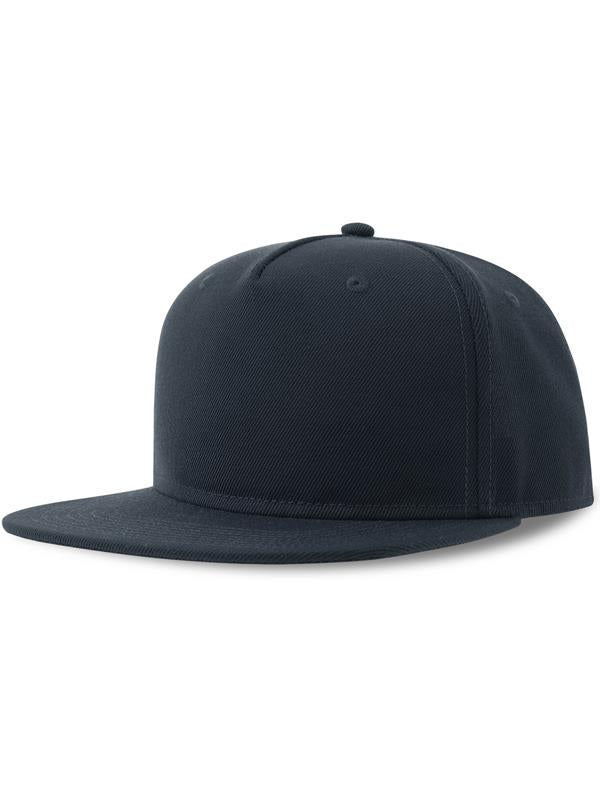 Atlantis Snap Back Flat Visor 5 Panel Sustainable Cap ACSNFS