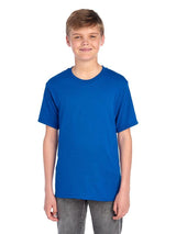 Jerzees Eco Premium Combed 165 Regular Fit Organic Tee Kids - Black - 3>4 (104cm) J470Y