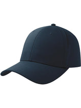 Atlantis Pitch Recycled Flexible Stretch 6 Panel Fitted Cap - Black - S/M ACPTCH