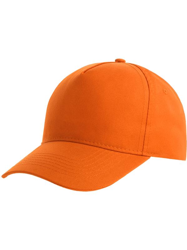 Atlantis Recy Five Recycled Polyester 5 Panel Cap ACRECF - Orange